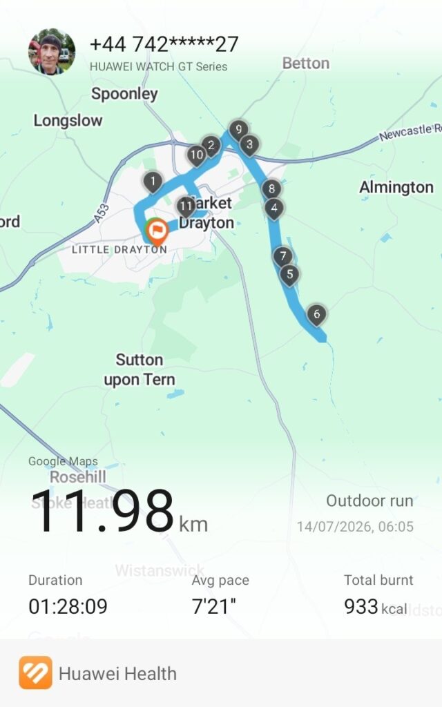 A Peaceful Canal Walk–Run–Walk Session