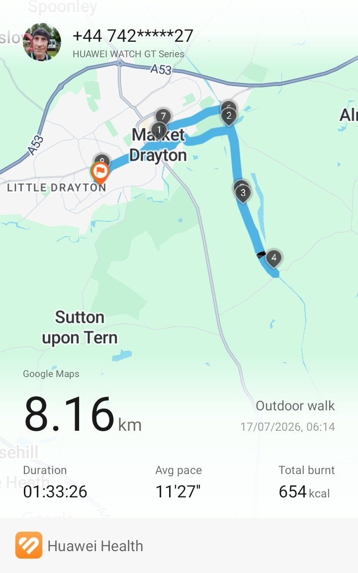 Market Drayton to Tyrley Lock Walk