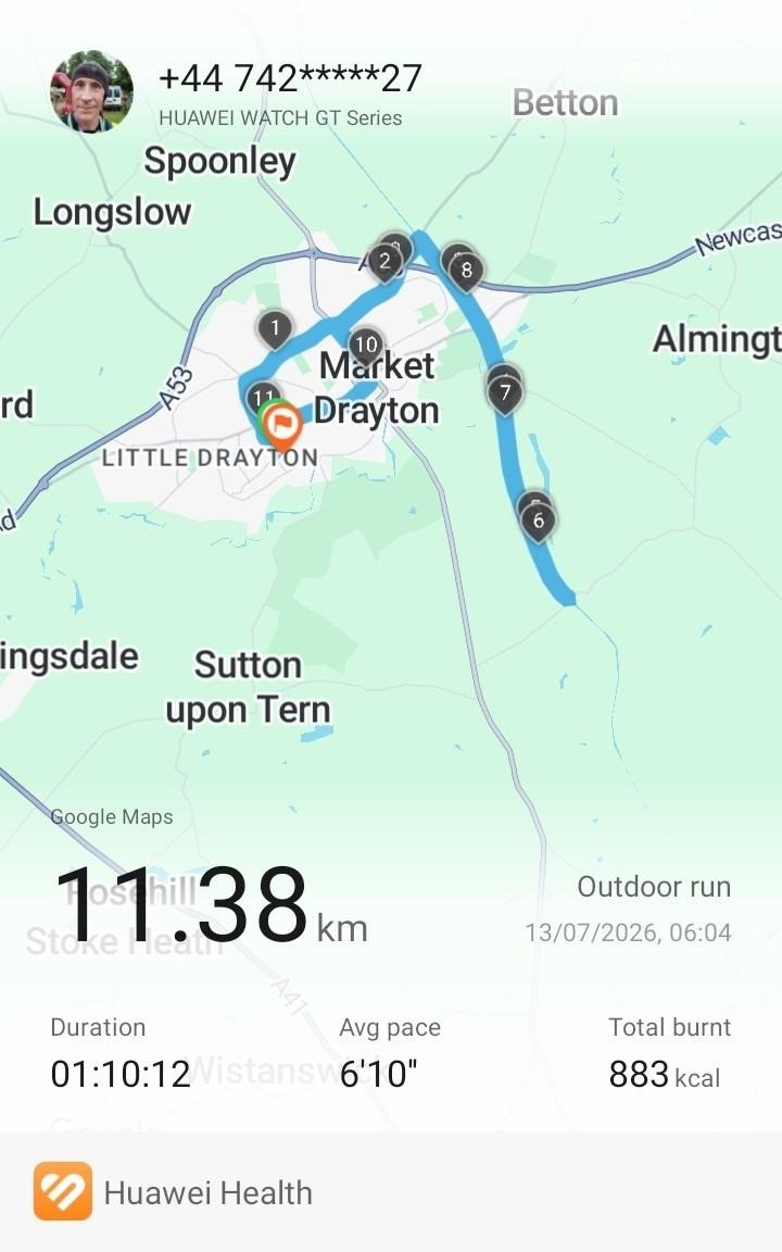 Morning Run to Tyrley Lock
