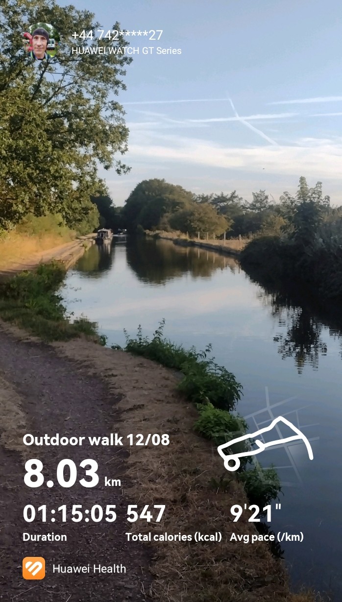 8.03 km Morning Walk – Aerobic Endurance Session